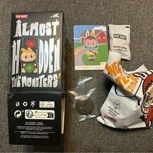 Pop Mart The Monsters Almost Hidden Confirmed Blind Box Mailbox